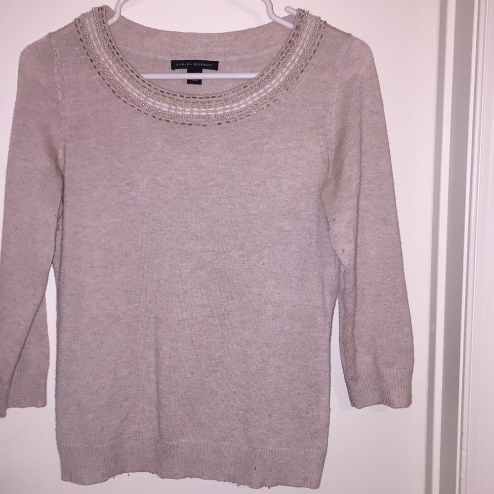 Banana republic decorated top